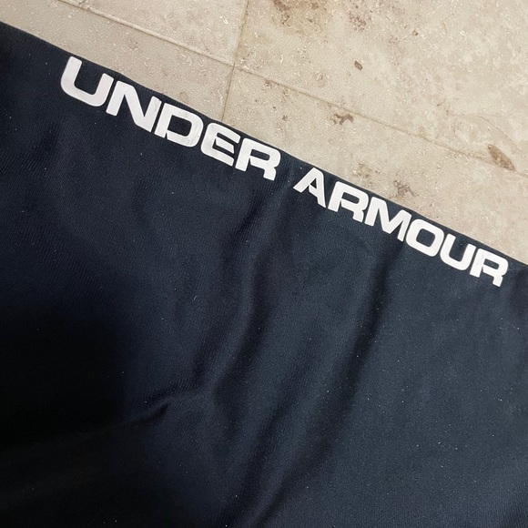 Youth Under Armour Black Gray Sweatpants - Picture 3 of 8